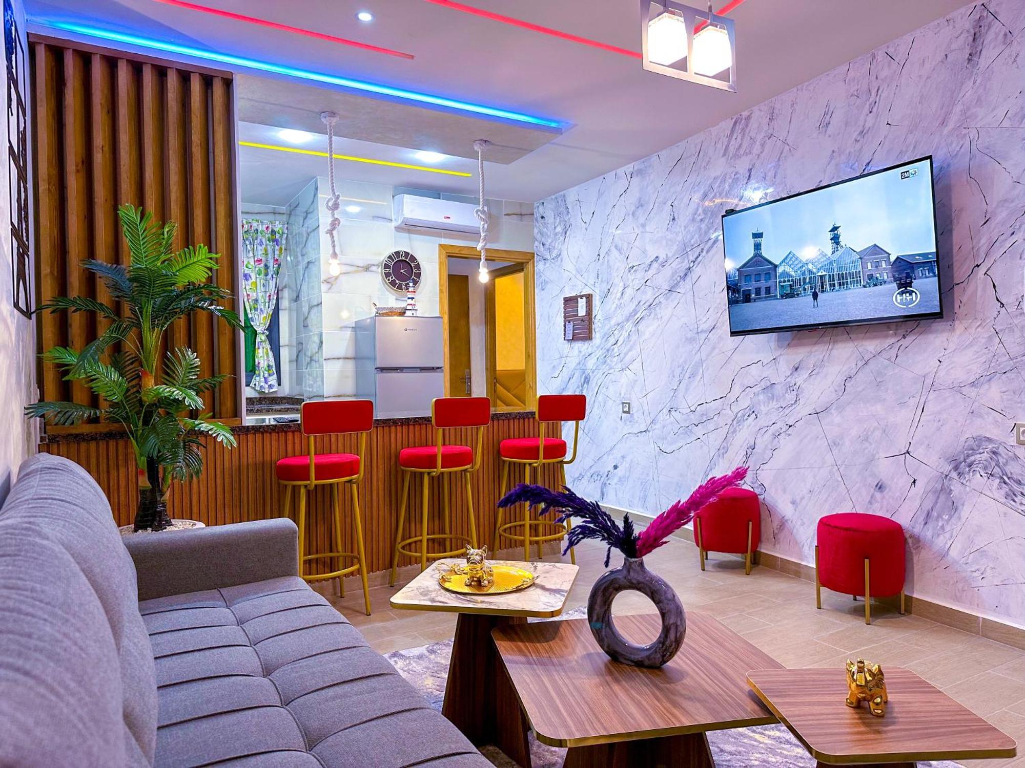 Veluxa - Luxury Holiday Homes - Centric Flat طنجة المظهر الخارجي الصورة